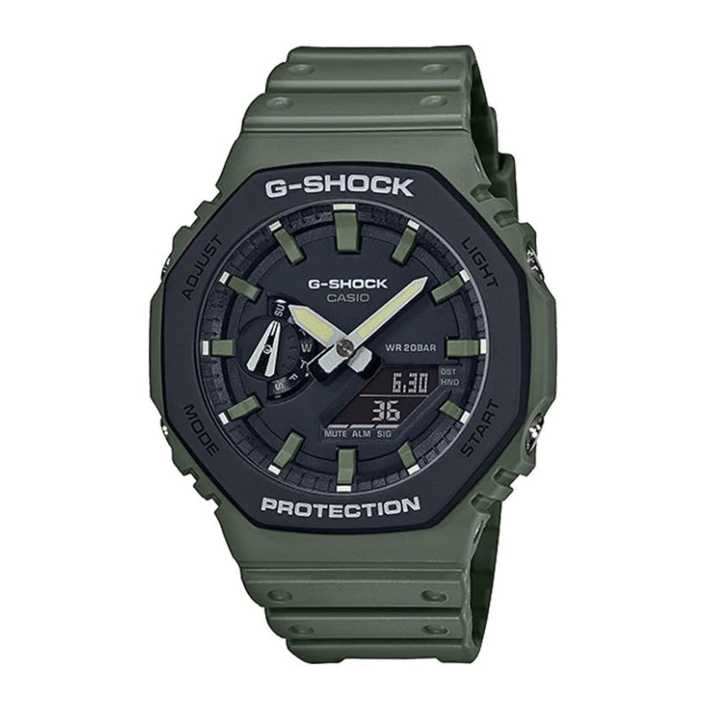 CASIO ALTERNATIVO G SHOCK OAK 2100 VERDE #CASA0011