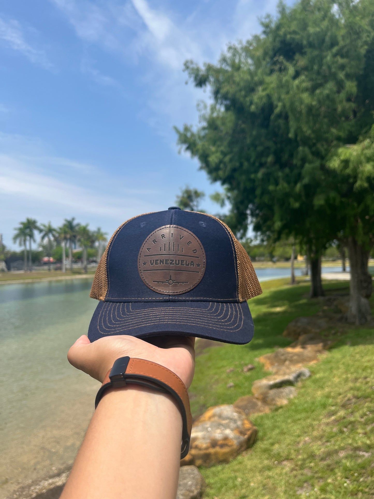 Gorra Marrón / Azul VENEZUELA