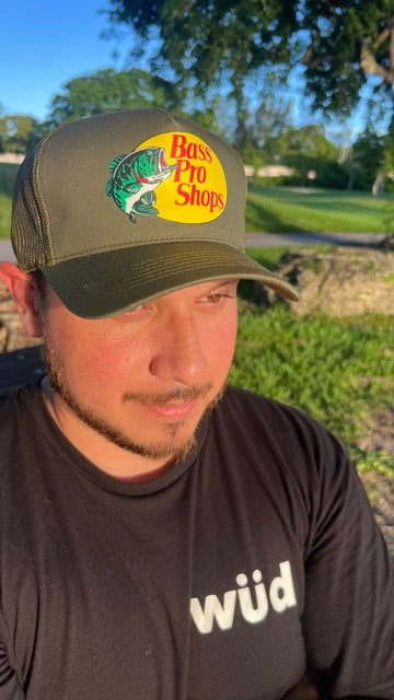 GORRA BASS PRO SHOP LOGO CLASICO VERDE