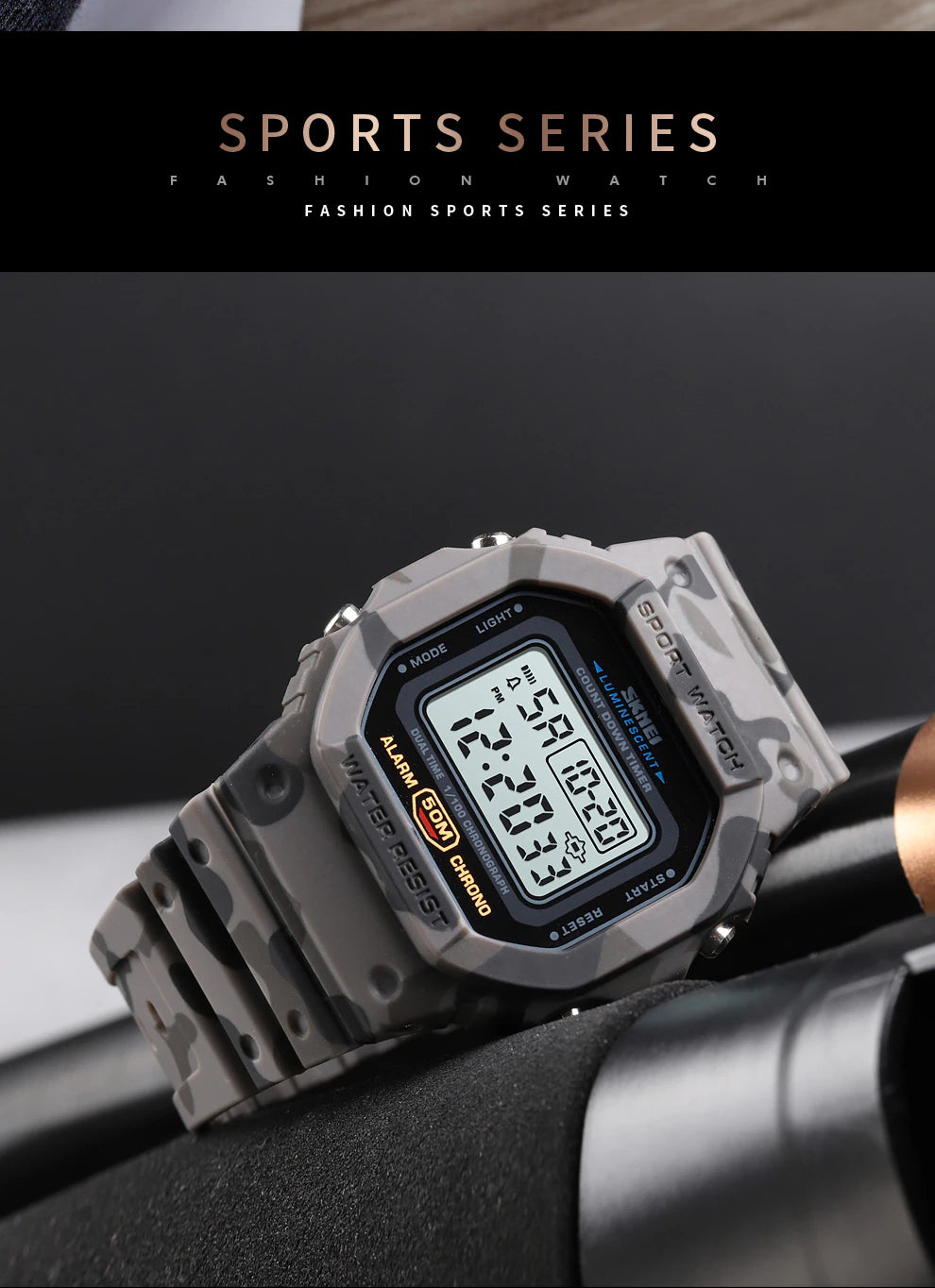 SKMI ARMY GRAY CAMUFLAJE