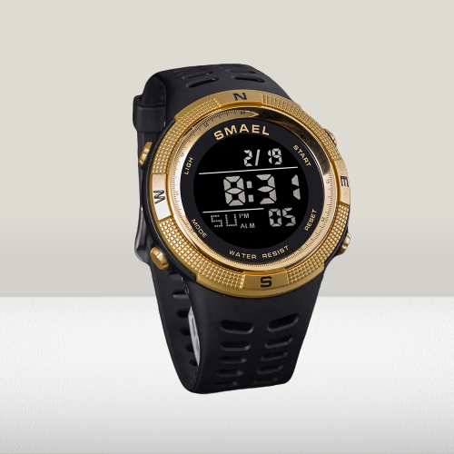 SMAEL CABALLERO NEGRO Y DORADO #SMAE0006