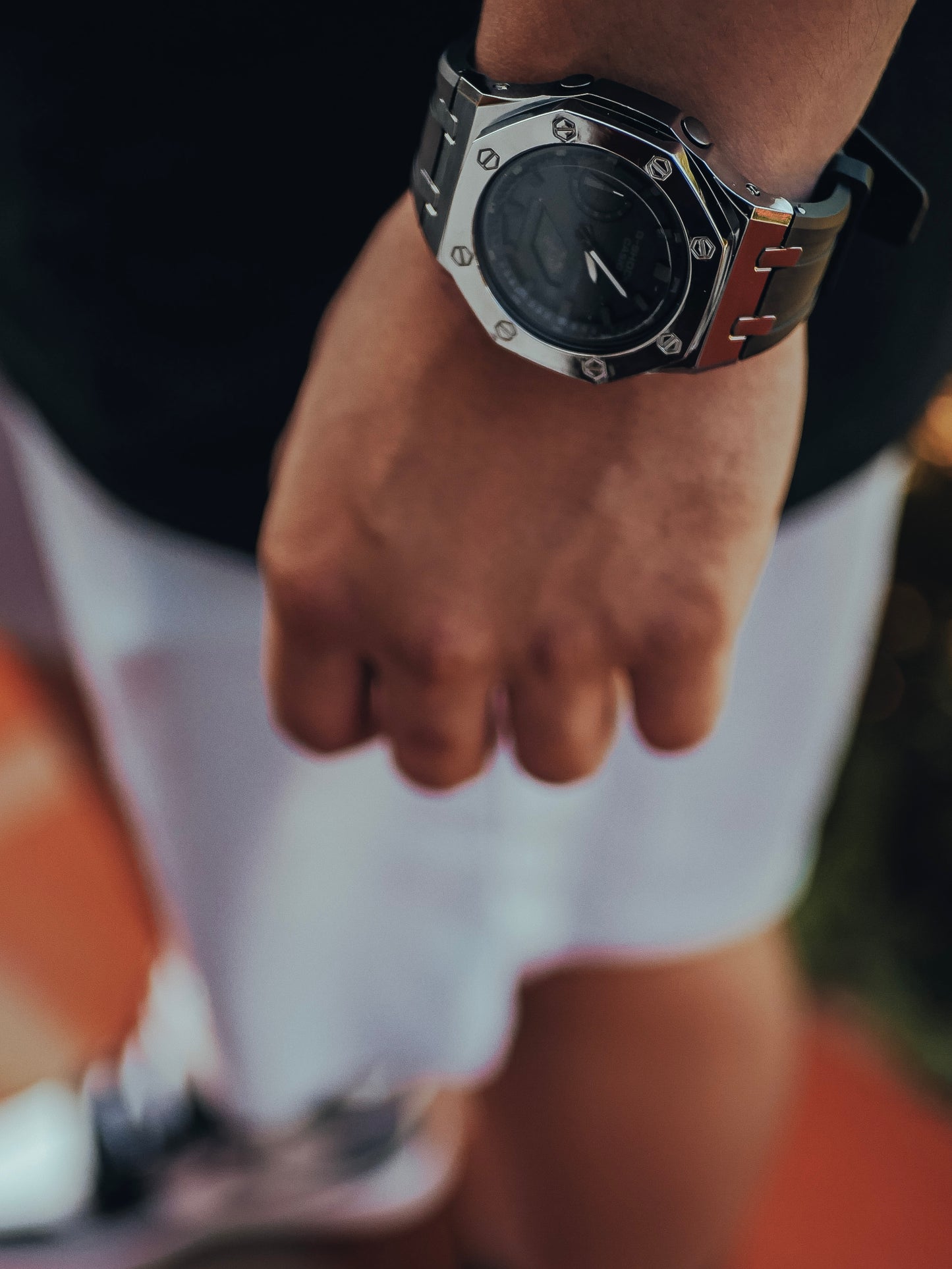 CASIO ALTERNATIVO ROYAL OAK NEGRO #CACO004