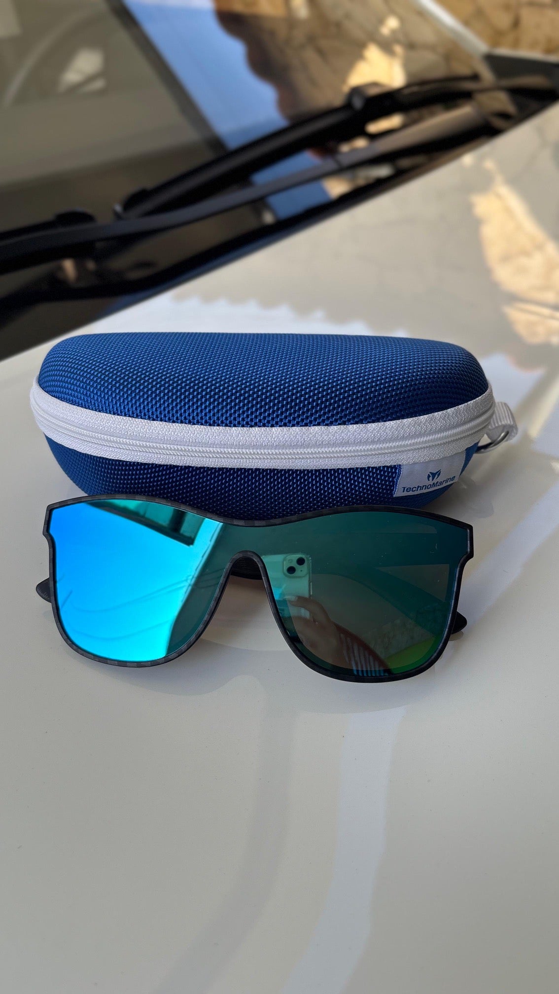 LENTES DE SOL TECHNOMARINE ORIGINAL AZUL UNISEX DAMA / CABALLERO #LENT0005