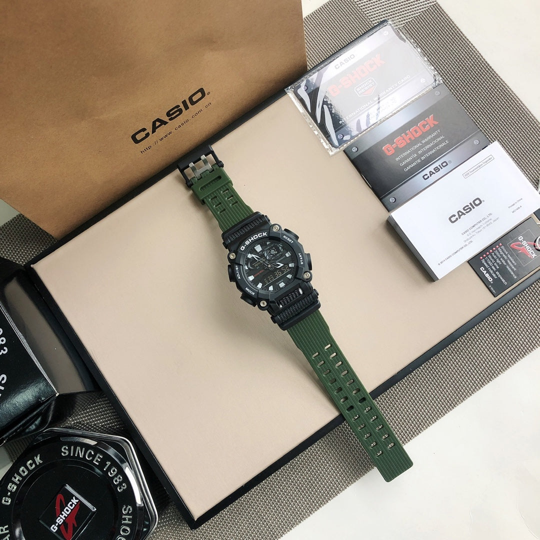 CASIO ALTERNATIVO G SHOCK GA900 VERDE #CASA0015