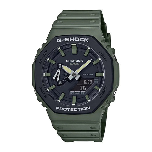 CASIO ALTERNATIVO G SHOCK OAK 2100  VERDE #CASA0011