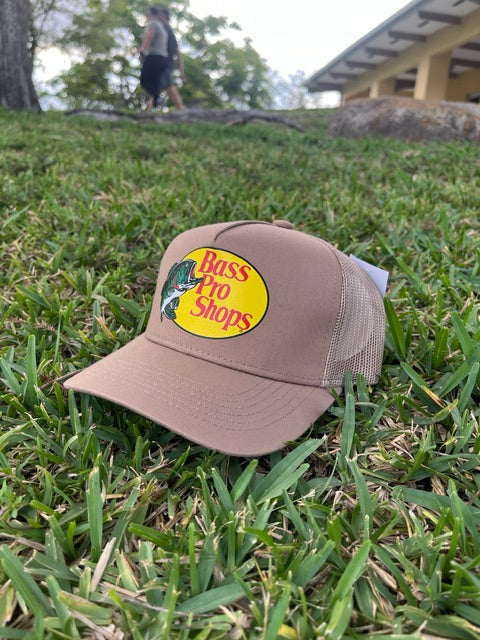 GORRA BASS PRO SHOPS – TRUCKER BEIGE