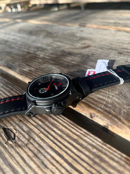 NAVIFORCE CABALLERO NEGRO/ROJO  #NAVI0013