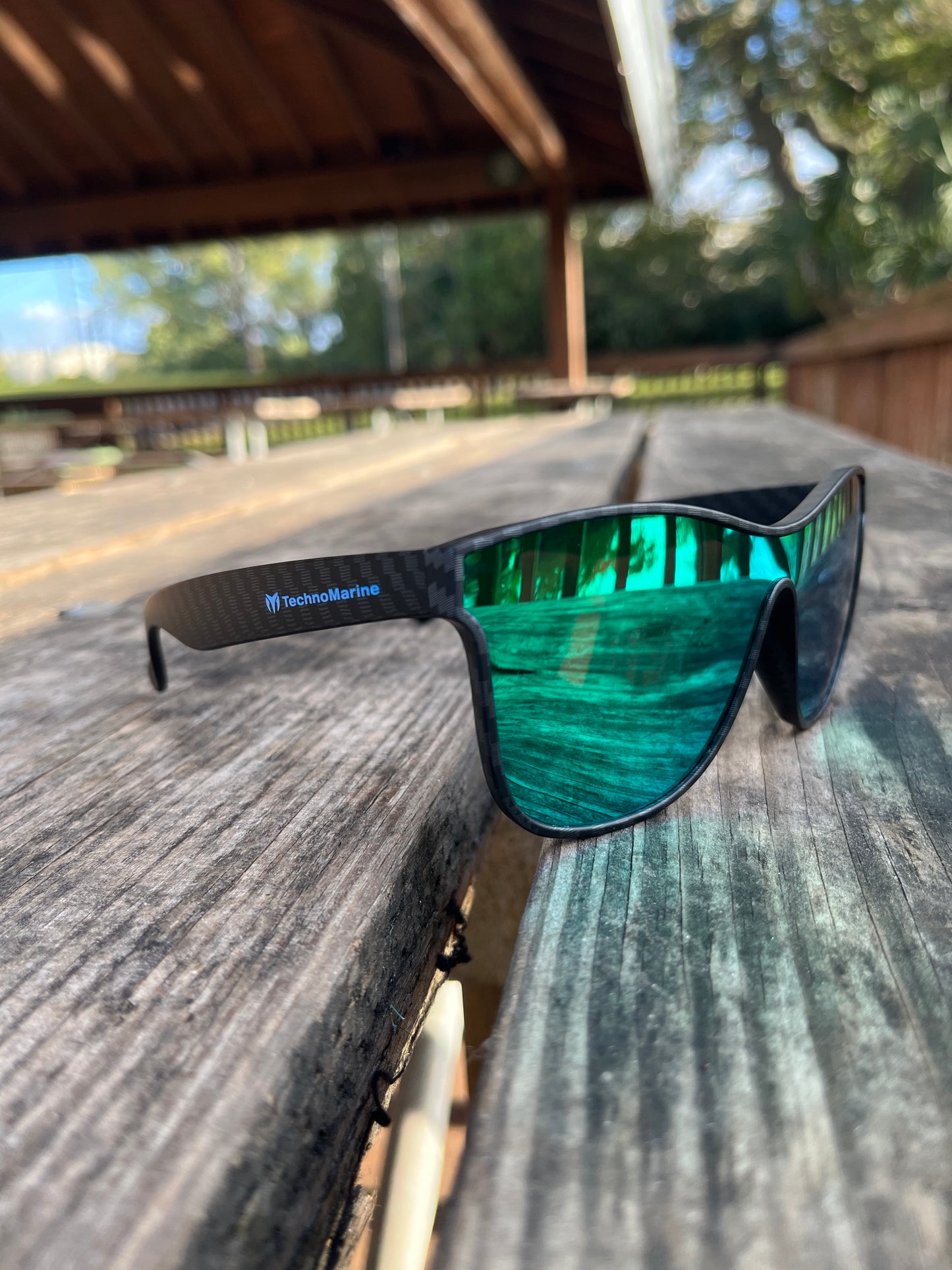 LENTES DE SOL TECHNOMARINE ORIGINAL VERDE UNISEX DAMA / CABALLERO #LENT0004