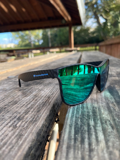 LENTES DE SOL TECHNOMARINE ORIGINAL VERDE UNISEX DAMA / CABALLERO #LENT0004