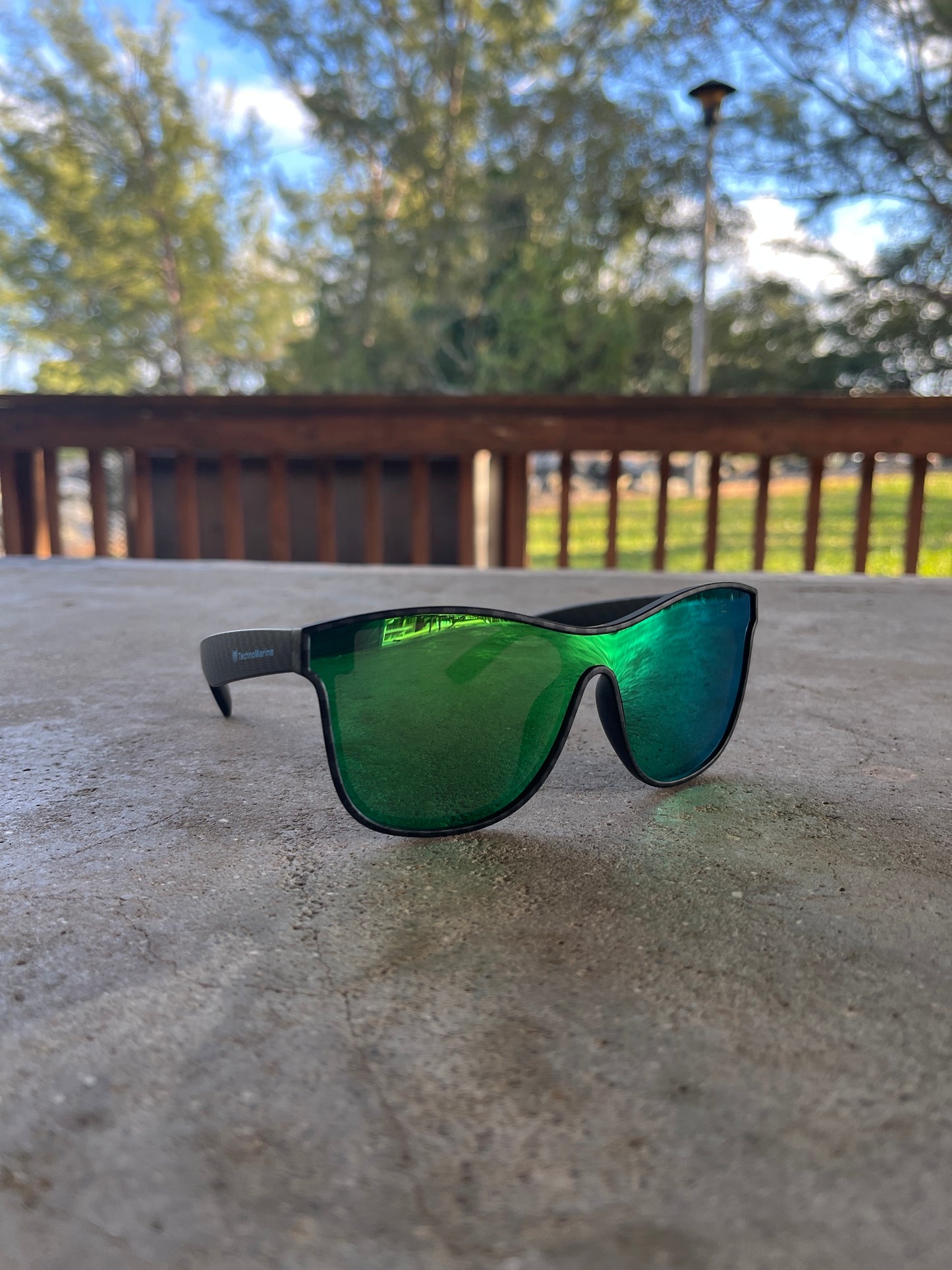 LENTES DE SOL TECHNOMARINE ORIGINAL VERDE UNISEX DAMA / CABALLERO #LENT0004