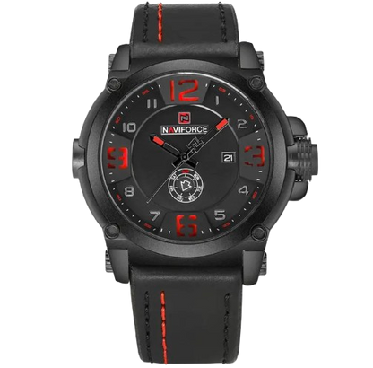 NAVIFORCE CABALLERO NERGO / ROJO #NAVI0013