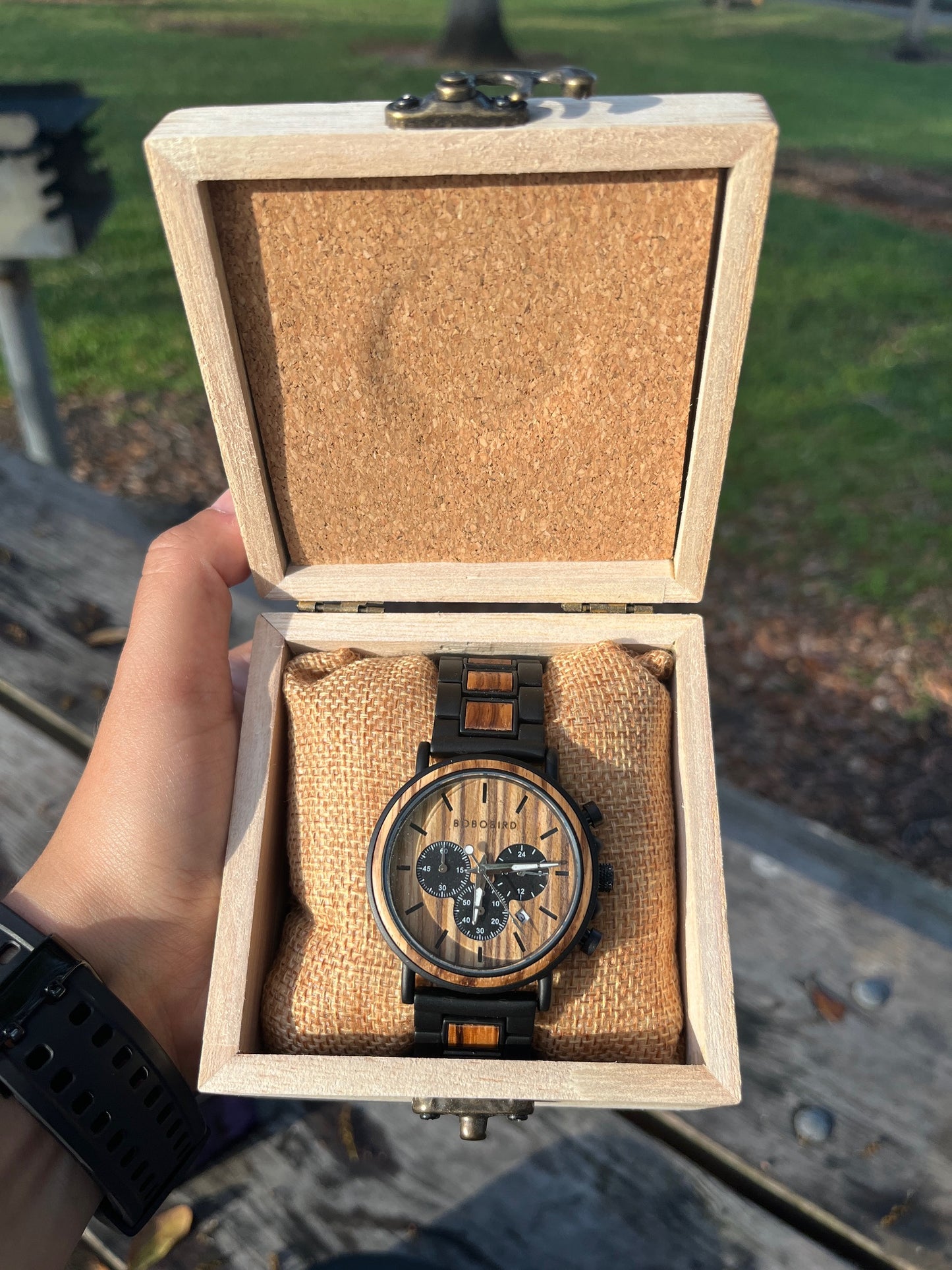 WOODEN CABALLERO MARRON #BB0018
