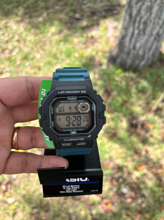 CASIO ILLUMINATOR LAP MEMORY AZUL #CASI0007