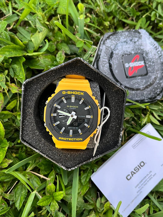 CASIO ALTERNATIVO G SHOCK OAK 2100 AMARILLO #CASA0009
