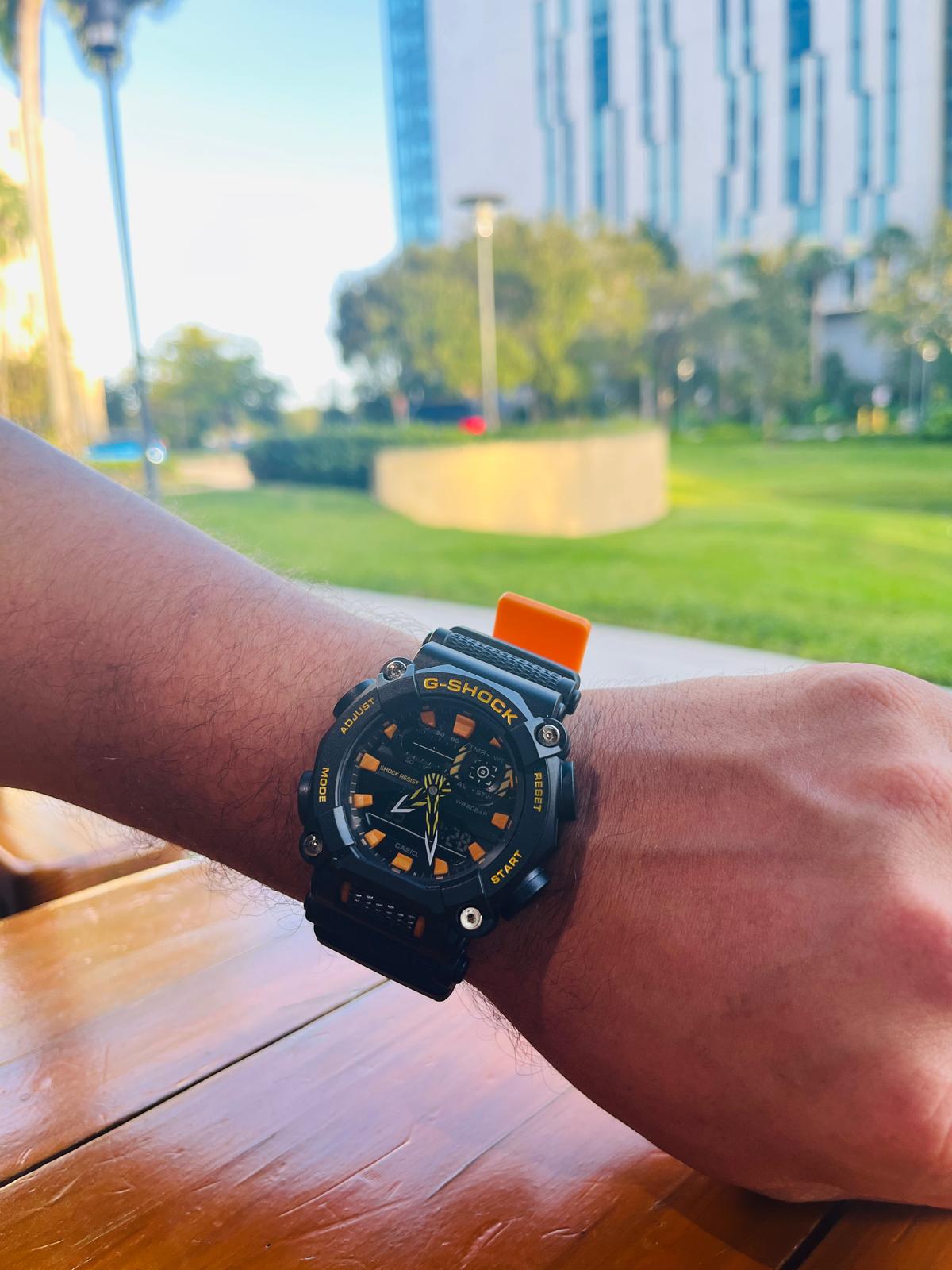 CASIO ALTERNATIVO GA900 ORANGE #CASA0010