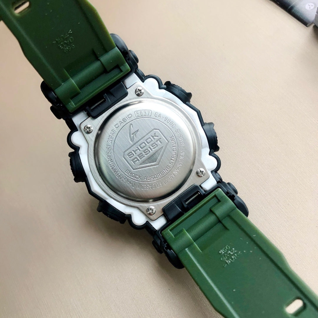 CASIO ALTERNATIVO G SHOCK GA900 VERDE #CASA0015