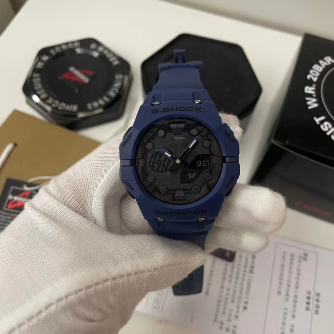 CASIO ALTERNATIVO G-SHOCK GA-B001 AZUL #CASA0019