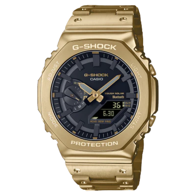 CASIO ALTERNATIVO G-SHOCK OAK  STEEL DORADO #CASA0008