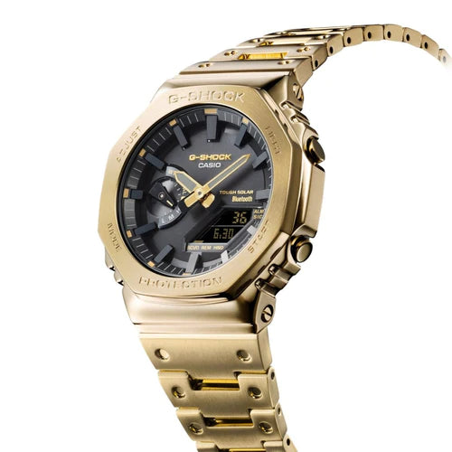 CASIO ALTERNATIVO G-SHOCK OAK  STEEL DORADO #CASA0008